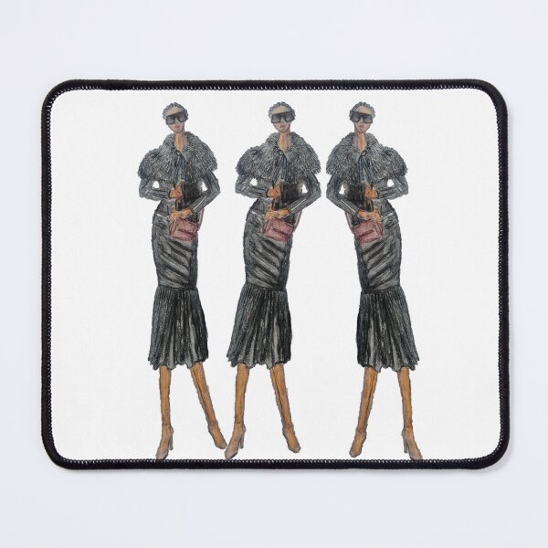 Item preview, GLAM FASHIONISTA SKETCH designed and sold by IvanaKada.