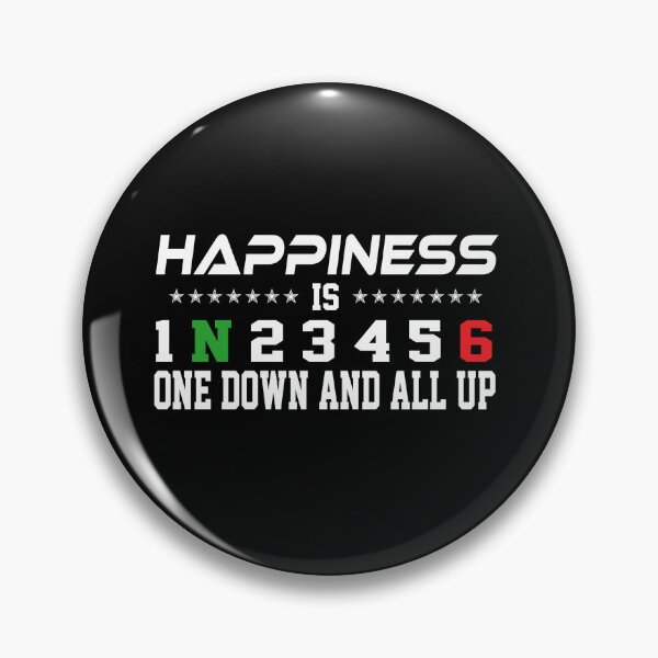 Item preview, motorcycle happiness is 1N23456 one down and all up gift for riders Moto Cross Motorcross Funny sarcastic Rude Offensive saying, boyfriend girlfriend  designed and sold by joygift369.
