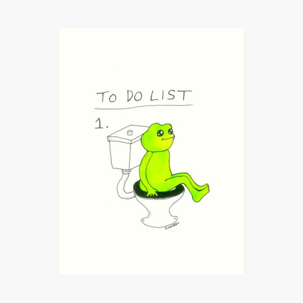 To Do List 1. Art Print