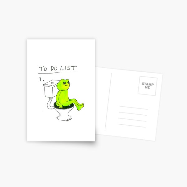 To Do List 1. Postcard