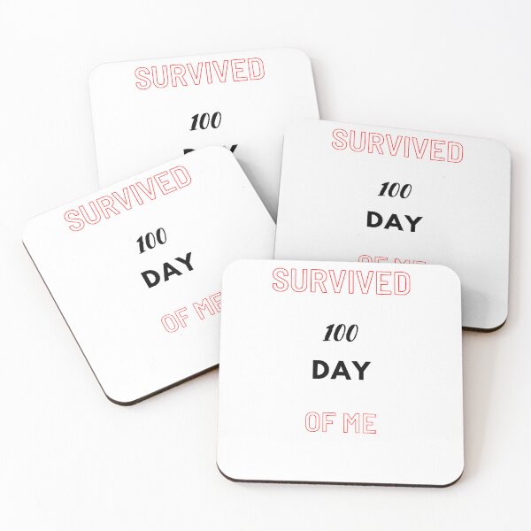 Item preview, My teacher survived 100 days of me designed and sold by KillerArt23.
