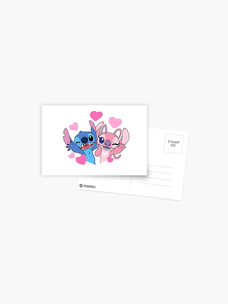 Lilo and Stitch 7x5 in. Birthday Party Invitation with FREE