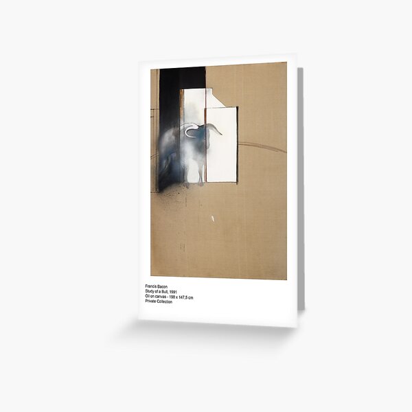 Item preview, Francis Bacon Study of a Bull 1991 Artwork designed and sold by James-Fletcher.