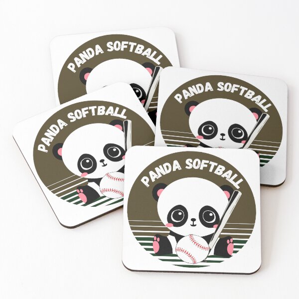 Item preview, Panda Softball - Panda Softball Lovers Art Designs designed and sold by Manilyn0907.