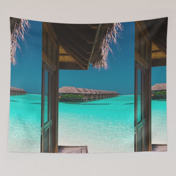 Item preview, Tropical Maldives Turquoise Ocean designed and sold by newburyboutique.