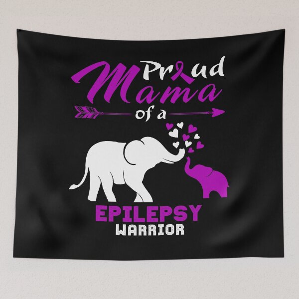 Item preview, Proud Mama Of A Epilepsy Warrior designed and sold by heppenp.