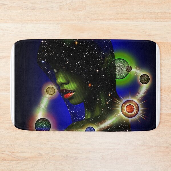 Item preview, Space girl and the planets around her designed and sold by jojokhworld.