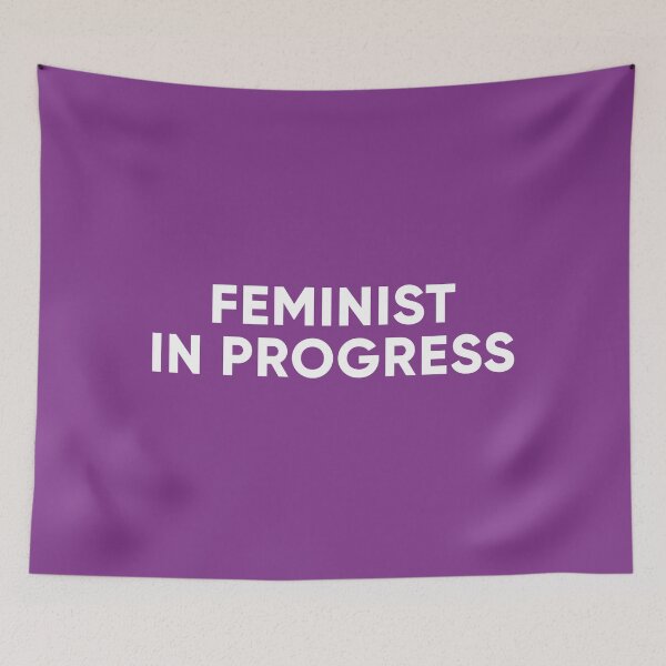 Item preview, Feminist In Progress Angèle designed and sold by TooFrenchClub.
