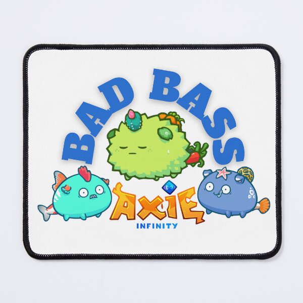 Item preview, Axie Infinity Bad Bass Squad Logo Gear designed and sold by BeckySageLife.