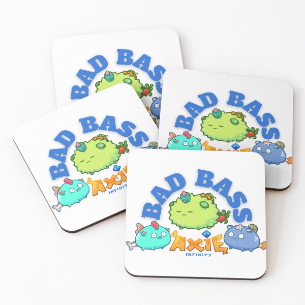 Item preview, Axie Infinity Bad Bass Squad Logo Gear designed and sold by BeckySageLife.