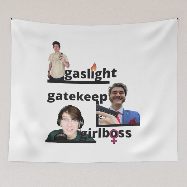Item preview, gaslight gatekeep girlboss chuckle sandwich designed and sold by LondownDesign.