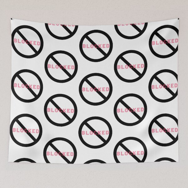 Item preview, Blocked With Sign designed and sold by westenfield.