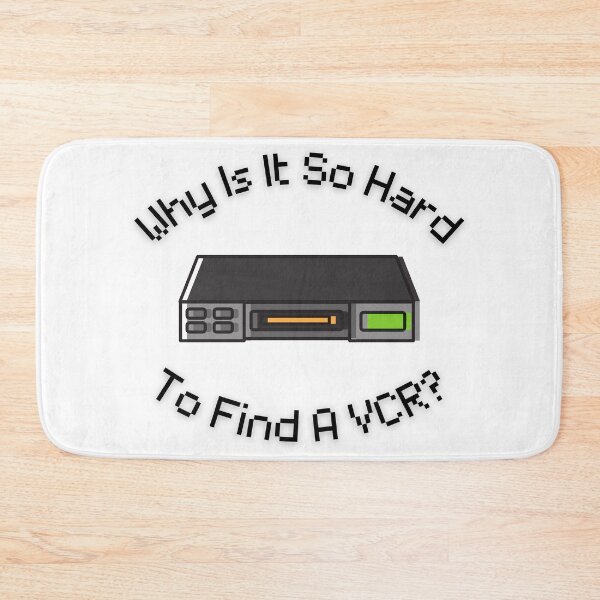 Item preview, Why Is It So Hard To Find A VCR? Retro Design designed and sold by Cora Gregory.
