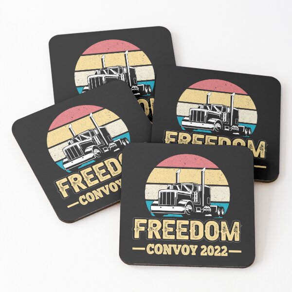 Item preview, Freedom Convoy 2022 In Support of Truckers Mandate Freedom designed and sold by Theparticular.