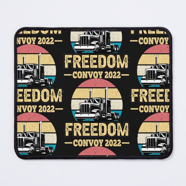 Item preview, Freedom Convoy 2022 In Support of Truckers Mandate Freedom designed and sold by Theparticular.