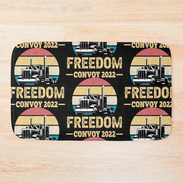Item preview, Freedom Convoy 2022 In Support of Truckers Mandate Freedom designed and sold by Theparticular.