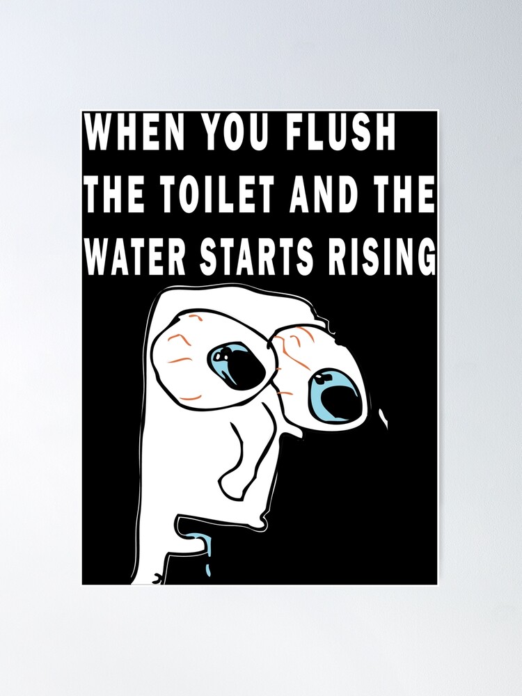 When you flush the toilet and the water starts rising Stream dank funny  memes music I