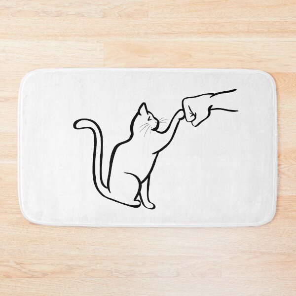 Item preview, Meow - Fist Bump: I  designed and sold by reddogbuckeye.