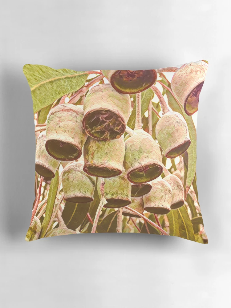 Thumbnail 3 of 4, Pillow, Gumnuts designed and sold by RandaRubyRed.