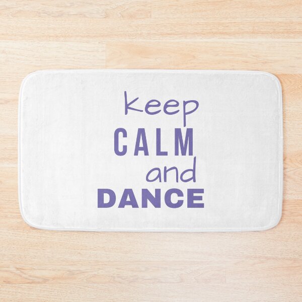Item preview, Keep calm and dance – inspirational quote. Violet print. designed and sold by fowons.