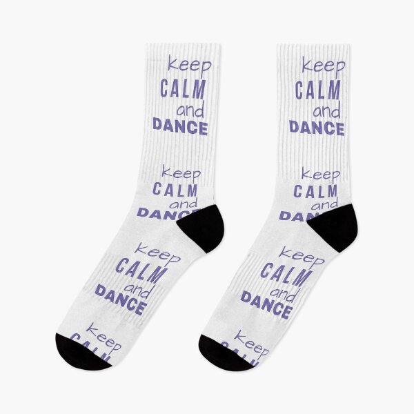 Item preview, Keep calm and dance – inspirational quote. Violet print. designed and sold by fowons.