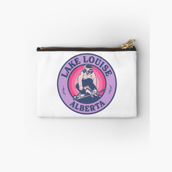 Item preview, Lake Louise AB Snowboard Retro Badge designed and sold by modeoftravel.