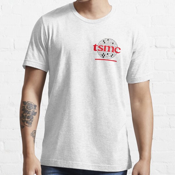 Taiwan Shirt TSMC Logo, Semiconductor, Company, No Subtitles. Offset Logo Essential T-Shirt