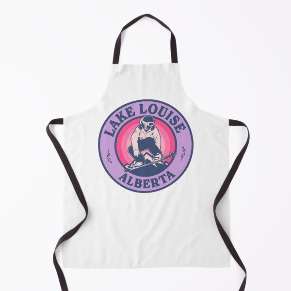 Item preview, Lake Louise AB Snowboard Retro Badge designed and sold by modeoftravel.