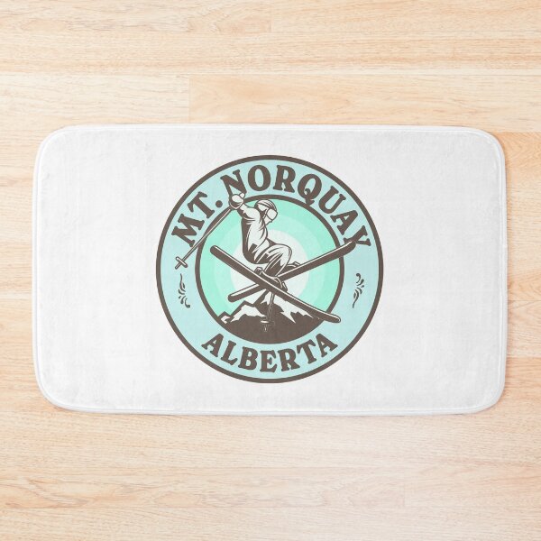 Item preview, Mt. Norquay AB Ski Retro Badge designed and sold by modeoftravel.
