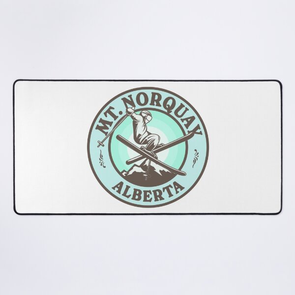 Item preview, Mt. Norquay AB Ski Retro Badge designed and sold by modeoftravel.