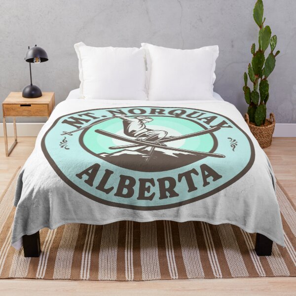 Item preview, Mt. Norquay AB Ski Retro Badge designed and sold by modeoftravel.