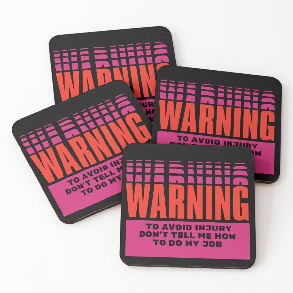 Item preview, To Avoid In Injury - Don't Tell Me How To Do My Job designed and sold by RelaxTimeYogaa.