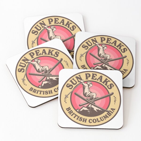 Item preview, Sun Peaks BC Ski Retro Badge designed and sold by modeoftravel.