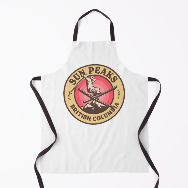 Item preview, Sun Peaks BC Ski Retro Badge designed and sold by modeoftravel.