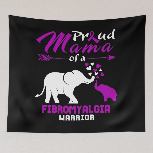 Item preview, Proud Mama Of A Fibromyalgia Warrior designed and sold by heppenp.