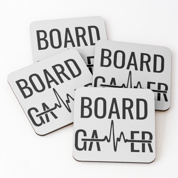 Item preview, Board Gamer Heartbeat Board gaming funny designed and sold by CardboardCotton.
