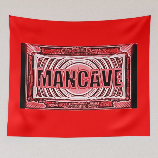 Artikelvorschau, Wandkunst // MANCAVE! entworfen und verkauft von Imagin8er.