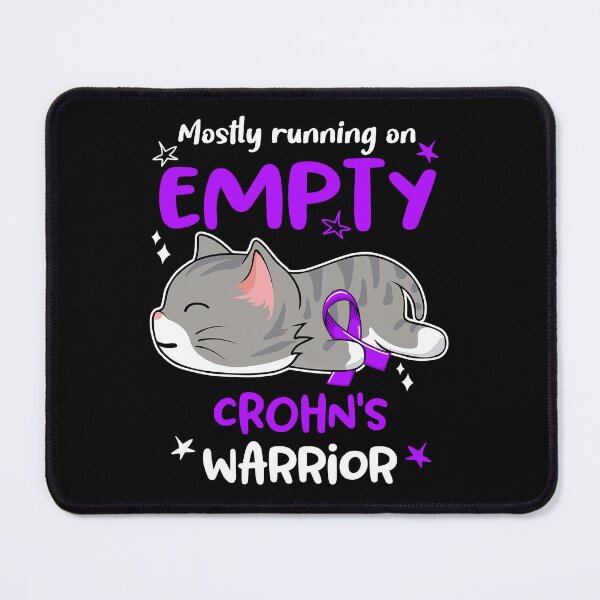 Item preview, Crohn's Awareness, Mostly Running on Crohn's Warrior designed and sold by Tammyilaria.