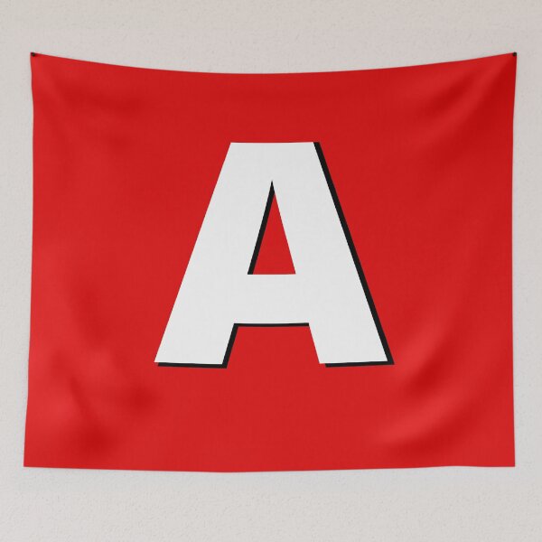 Item preview, Sports or concert  ' A ' spelling tee - spell out your team, player's or bands name designed and sold by RunningJoke.