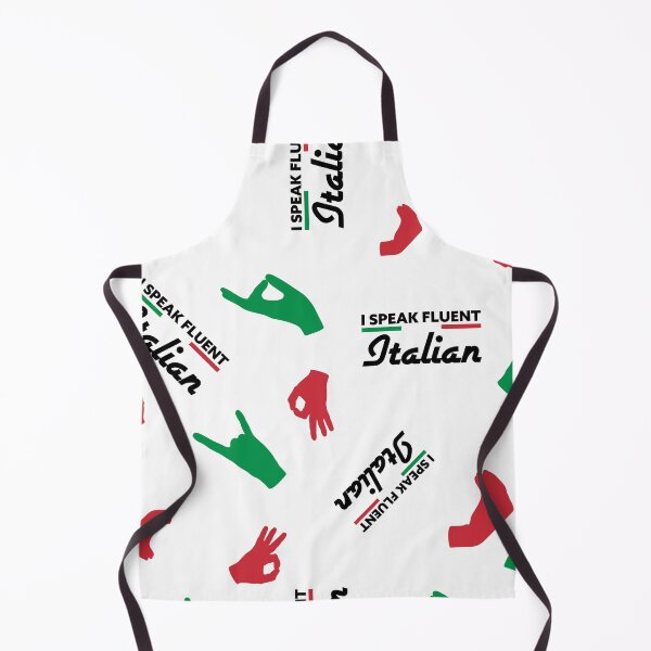 Item preview, I speak fluent Italian - Hand gesture on white designed and sold by Dibujo Divertido.