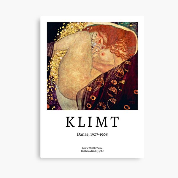 Aperçu de l'œuvre Danaé de Gustav Klimt, 1907-1908 créée et vendue par ArtioStudio.
