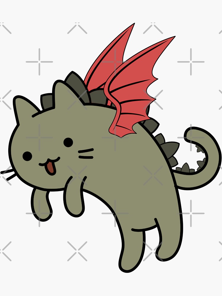 pusheen cat dragon