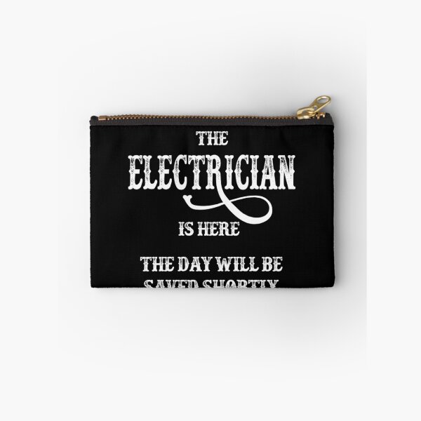 Item preview, Keep Calm The Electrician Is Here designed and sold by FunnyAsDuck.