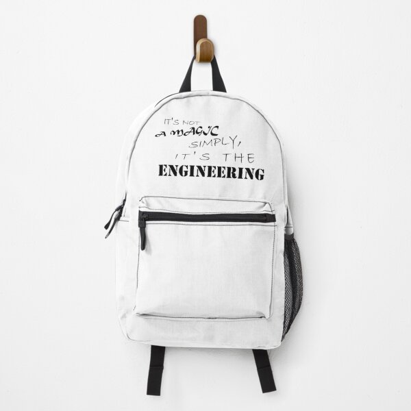 Item preview, it's not a magic, simply it's the engineering - stickers for engineers designed and sold by Ala'Salem| Nature and Space Friends.