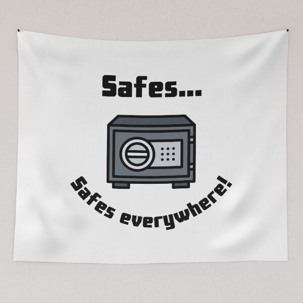 Item preview, Safes...Safes everywhere! Retro Design designed and sold by Cora Gregory.