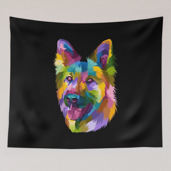 Item preview, German Shepherd, Pop Art Dog Lover designed and sold by Shirtflyer.