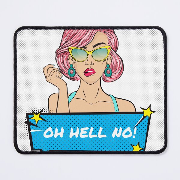 Item preview, Oh Hell No - Pop Art Design  designed and sold by LovenLaughter.