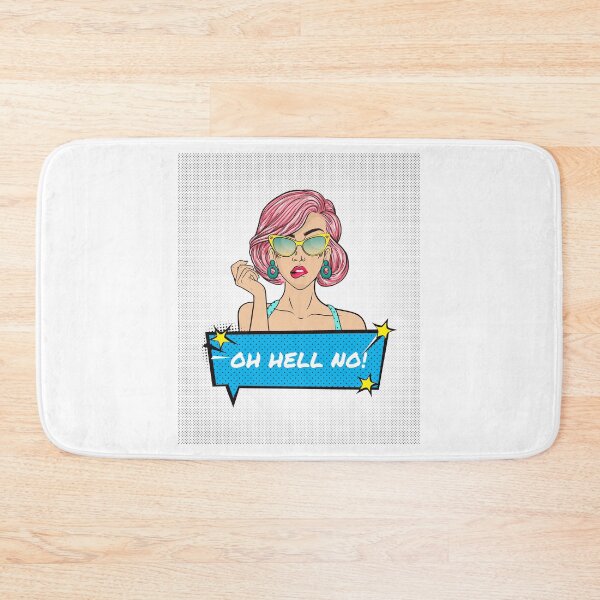 Item preview, Oh Hell No - Pop Art Design  designed and sold by LovenLaughter.