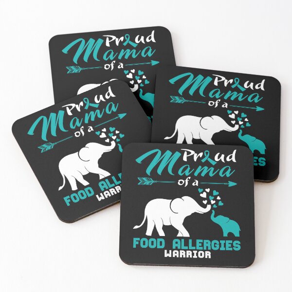 Item preview, Proud Mama Of A Food Allergies Warrior designed and sold by heppenp.
