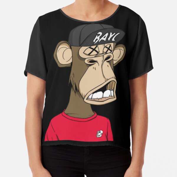 Bored Ape Yacht Club BAYC Ape #5 Chiffon Top